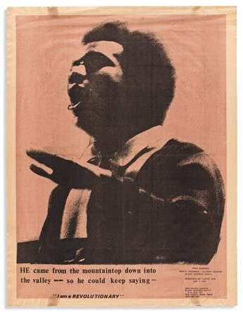(BLACK PANTHERS.) Group of 3 newsprint posters issued by the New Haven chapter.